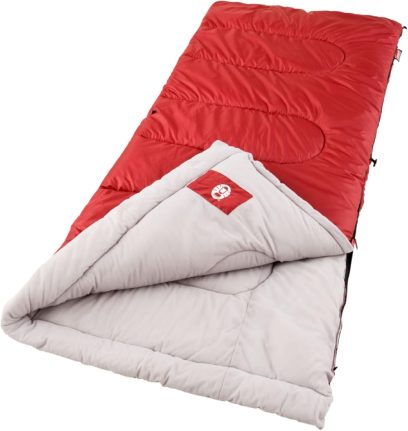 Coleman Palmetto 30⁰F Adult Sleeping Bag, Cool-Weather Sleeping Bag with Snag-Free Zipper & Soft Liner, Machine Washable - Image 9